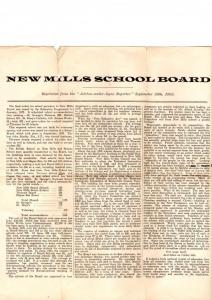 New Mills School Board
