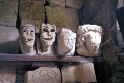 Medieval Relics at Bakewell Church.4