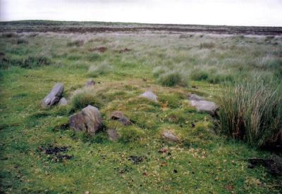A Cairn on Big Moor.