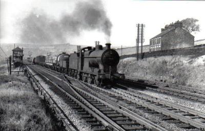 Steam train at Marsh Lane
